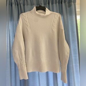 Cozy Calvin Klein cream Sweater. Medium